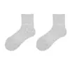 Calcetines de Algodón de Fibra Larga de Xinjiang Negro Blanco Gris Color Puro Antibacteriano Cintura Transpirable Desodorante Casual de Negocios Algodón Puro Calcetines Largos