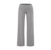 AP25191-25 Verão Novo Estilo Europeu e Americano Cintura Marcada Barra Dobrada Preguiçoso Perna Reta Perna Larga Calça Esportiva Casual