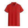 Polo Masculina de Algodão Tencel Personalizada Roupa de Trabalho Camiseta de Publicidade Evento de Festa Roupa de Trabalho Corporativa Camiseta Lisa Bordado