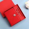 Cuaderno A5, caja de regalo, traje, hebilla redonda, reunión de negocios, libro de registro, bloc de notas simple, logotipo personalizado, regalo