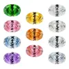 Huagang Gems 9A Formato de Ovo Corte Chuva de Meteoros Diamante Colorido de Alto Carbono Zircônio Oval Cz Pedra Solta Branca Colorida