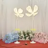 Accesorios de Boda Estilo Chino Arte de Hierro Flor de Peonía Brillante Luces de Camino Pasarela Escenario Fondo Decoración Arreglo