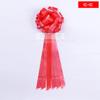 Pelota de Flores de Dos Colores Grande de Tirar a Mano Flor Bola de Flores Coche de Bodas Diseño de Boda Bola de Flores Perezosa Patrón de Tela de Imitación Flor de Tirar para Coche Paquete Pequeño Independiente