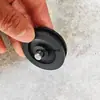 Acessório de roda superior para poste de badminton suporte de bola roda no guia de arame superior roda de polia superior do poste de rede suporte de polia capuz plano roda de arame capuz de tubo