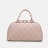 Bolsa de Mão Rosa Acolchoada de Luxo para Mulheres 2026 Novo Design de Nicho Moda Simples Versátil Bolsa Quadrada Pequena