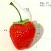Modelo Simulado de Morango Morango de Plástico Mini Fruta e Legume Falso Adereços de Fotografia Fabricante Atacado para Vitrine