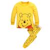 Pantalones de algodón de manga larga para el hogar con dibujos animados de Winnie the Pooh para niños y niñas de primavera y otoño, tallas disponibles para elegir.