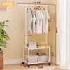 Prateleira de Chão Simples Transfronteiriça para Sapatos e Chapéus para Quarto Uso Doméstico, Cabide de Armazenamento, Cabideiro, Cabide de Casacos, Varal de Roupas, Cabide