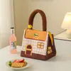 Bolsa de Almuerzo Bento Dopamine House de Gran Capacidad con Película de Aluminio Aislante para Oficinistas y Estudiantes