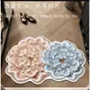 Novo Tapete de Chão Estilo Seda Hall de Entrada Tapete Decorativo para Pés Banheiro Tridimensional Absorção de Água Tapete Antiderrapante Dropshipping