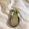 Cordón universal para funda de teléfono móvil, multifuncional, de nailon trenzado, con clip para colgar en la muñeca.