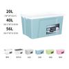 Envío Gratis Qingye Largo de Madera Caja Grande de Almacenamiento Organizador Doméstico Juguetes para Niños Ropa Caja de Almacenamiento Colorida