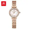 Reloj de Marca Opk Fabricante al por Mayor Moda Versátil Lujo Ligero Reloj para Mujer Impermeable Fresco Reloj de Cuarzo para Mujer