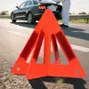Tripé de Carro com Fortes Propriedades Refletivas, Sinal de Estacionamento de Emergência Portátil, Tripé de Sinal de Advertência para Carro Dobrável