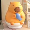 Hucha de vinilo con forma de capibara, Kappi Bala, resistente a las caídas, con sonido explosivo, ideal como regalo para niños.