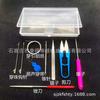 Todo en Nuestra Tienda Kit de Costura Paquete Herramientas para Enhebrar Pulseras Cuentas de Buda Cabeza de Buda Cuentas Sueltas de Tres Vías Paquete de Plomo Cuentas para Enhebrar
