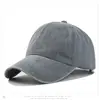 Boné de Baseball Vintage Liso Lavado Masculino, Boné de Sol Casual Retro Cor Sólida Feminino Atacado
