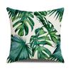 Funda de almohada de planta tropical escandinava Ins Amazon Nueva decoración del hogar Cojín lumbar de oficina Funda de almohada