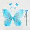 Novas Asas de Borboleta Gota d'Água Fantasias de Performance Infantil Vestido de Performance Feminino Adereços de Fantasia Asas de Elfo Fabricante Atacado