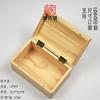 Caja de madera para guardar incienso de tienda de ganso y pera, caja de embalaje de hilo de áloe, sándalo, caja de regalo de aromaterapia de madera, tallado de LOGOTIPO