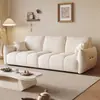 Sofá de Tela Sala de Estar 2026 Nuevo Apartamento Pequeño Habitación de Alquiler Doble de Tres Plazas De Pie Fila Recta Sofá Moderno Simple
