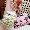 Cadena para Teléfono Móvil de Oro Puro 999 Fortuna de Pino Colgante de Bolsillo Gato de la Fortuna Llavero Colgante para Coche Regalo