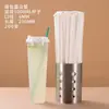 Chá de Leite Ponta Reta Estendida Fino Canudo Descartável Verde Embalagem de Papel Individual Arte Pequeno Canudo Plástico Suco Café