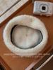 Gorra para Mujer Etiqueta Dorada Elegante Boina de Terciopelo de Cordero Calidez Otoño e Invierno Realza el Rostro Circunferencia de Cabeza Pequeña Grande Sombrero de Pintor Versátil Tendencia