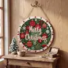 Adornos Navideños 5D Transfronterizos con Diamantes de Forma Irregular, Decoraciones DIY Festivas, Reno de Halloween, Papá Noel, Cascanueces, Nieve
