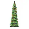Best Choice Products Juego de 3 Árboles de Navidad de Cerámica Luces para Árbol de Navidad