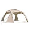 Yurt Requintado Domo Toldo Acampamento ao Ar Livre Grande Guarda-Sol Revestido de Prata Protetor Solar À Prova de Chuva Equipamento de Acampamento ao Ar Livre