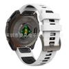 Para Relógio Jiaming Fenix8/7 Pulseira de Silicone Oficial Igual Duas Cores Fivela de Aço Inoxidável Pulseira de Liberação Rápida 20mm