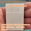 ABS especial não preenchido cinza claro branco mãe 88279C ABS especial de alto acabamento cinza claro branco mãe 88279C