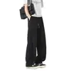 Pantalones Casuales Transpirables de Malla Estilo Americano para Hombre, Novedad Verano 2025, Versátiles, Holgados, Largos, para Deportes al Aire Libre