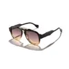 Gafas de Sol Pilot Forma de Rana de Doble Puente Nuevo Transfronterizo Raine para Hombres y Mujeres, Gafas de Sol de Estilo Urbano de Alta Gama Personalizadas