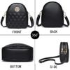 Mais fácil para combinar Bolsa Transversal Ins para Mulheres Verão 2025 Nova Bolsa Feminina Transfronteiriça Bolsa de Celular de Coração Bolsa de Ombro Vertical Bolsa