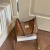 Bolso de hombro de alta gama transfronterizo para mujer, nueva moda 2026, bolso de hombro simple, versátil para el trabajo y el ocio, bolso cruzado