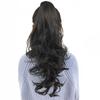Cascata Penteado Semi-Preso Alto Estilo Presilha de Garra Coque Fonte Cabelo Volumoso Cabelo Longo Liso Peruca Cacheada Estilo Celebridade da Internet