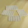 Caja de almacenamiento de plástico con cuentas de 10 compartimentos para tarjetas, caja de plástico con compartimentos transparentes de 15, 18, 20, 24, 32 compartimentos