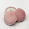 Botones de Tela de Terciopelo, Botones de Plástico Redondos con Pie, Botones para Camisas, Cárdigans, Suéteres, Vestidos, Chaquetas, Trajes, Zapatos y Sombreros