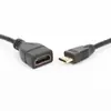 Mini HDMI Macho a HDMI Hembra C Macho a un Cable HD para Monitor Hembra Adaptador de Cable Mini HDMI a Estándar