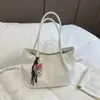 Bolsa tote para通勤者 transfronteiriço, grande capacidade, novo estilo 2026, bolsa de mão fashion, bolsa de ombro e bolsa tipo balde versátil para uso diário