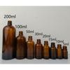 Seleção rigorosa do fabricante 5-100ml Frasco de óleo essencial marrom Frasco de loção Frasco cosmético Frasco de vidro Subembalagem Conta-gotas Frasco de óleo essencial