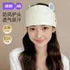 Jingqi [Algodón Nube] Gorro de Maternidad Verano Estilo Delgado Cortavientos Protector de Frente Diadema Algodón Puro Gorro Postparto Circunferencia de Cabeza Grande Gorro Postparto