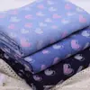 Tela de Mezclilla Jacquard Lavada de Colores en Forma de Corazón para Ropa, Chaquetas, Jeans, Bolsos y Ropa para Mascotas, Estilo Grueso