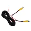 Cable de Video para Reversa de Coche Cable de Extensión AV Cámara de Coche con Control de Disparador Cable de Extensión RCA Acero Recubierto de Cobre