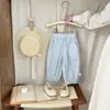 Pantalones de Linterna Florales de Algodón Delgado de Primavera para Bebé Niña, Pantalones Jogger Sueltos y Cómodos para Niñas, Pantalones de Abrigo para Bebé