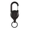 Mochila de cuerda de alambre de acero Luya con hebilla telescópica, accesorios de pesca al aire libre, cuerda de mano antipérdida, hebilla de fácil extracción, hebilla para colgar llaves de mochila