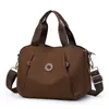 2026 Nuevo Bolso de Mano Ligero de Gran Capacidad Estilo Sencillo para Mujer Versátil para el Trabajo Diario Bolso de Hombro Único Cruzado Bolso de Nylon para Mamá