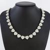 Collar de aleación de diamantes de 13 mm para hombres y mujeres de Europa y Estados Unidos con sentido de minoría senior, rap transfronterizo, hip-hop, cadena cubana